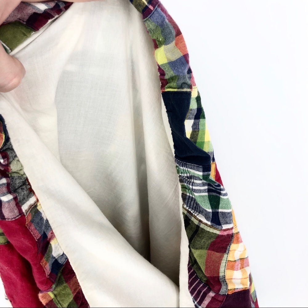 American Eagle Size 4 Patchwork Boho Peasant Skirt - image 5